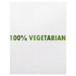 100 PERCENT VEGETARIAN LETTERHEAD