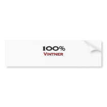 100 Percent Vintner bumper stickers