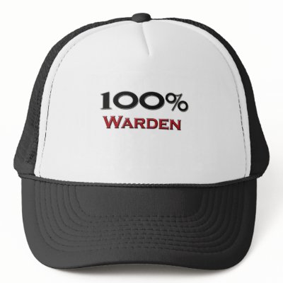 100 Percent Warden Trucker Hats by professions