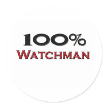 100 Percent Watchman Sticker