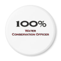 100 Percent Water Conservation Officer magnets by professions 100 Percent Water Conservation Officer magnets