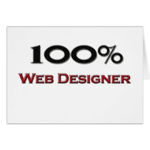 100 Percent Web Designer cards by professions 100 Percent Web Designer cards