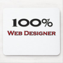 100 Percent Web Designer mousepads by professions 100 Percent Web Designer mousepads
