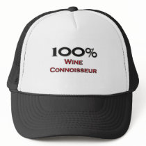 100 Percent Wine Connoisseur hats