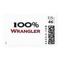100 Percent Wrangler Stamp