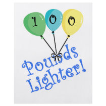 100 Pounds Lighter! flyers