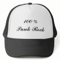 100 % Punk Rock hats by MIKEBONES 100 % Punk Rock hats