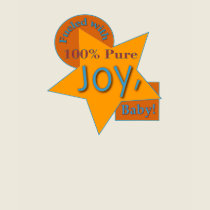 100% Pure Joy! Melange Ringer T-Shirt by templegreen 100% Pure Joy! Melange Ringer T-Shirt
