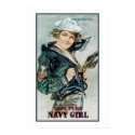 100% Pure Navy Girl posters