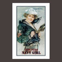 100% Pure Navy Girl posters