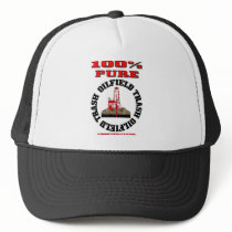 100% Pure Oil Field Trash,Oil Field Hat,Oil Rig,