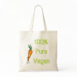 100% pure vegan - carrot bags