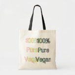 100% Pure Vegan - colorful Bag