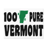 100% Pure Vermont Postcard