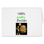 100% quality builder cards