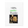 100% quality builder post cards
