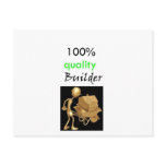 100% quality builder postcards