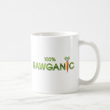 100% Rawganic Raw Food - Carrot Coffee Mug