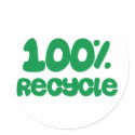 100% Recycle Products & Designs! stickers by campagnaa 100% Recycle Products & Designs! stickers