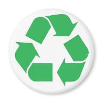 100% Recycled Paper Magnet by darshe40 100% Recycled Paper Magnet