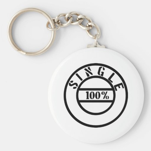 100% single key chains