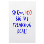 100 So I'm 100 ... Personalized Stationery