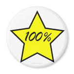 100% Star - Magnet