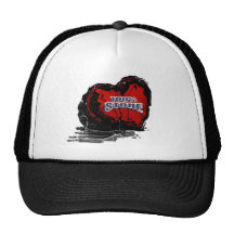 100% Stone Heart Trucker Hat