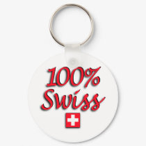 100%Swiss Keychain by swisssoup 100%Swiss Keychain