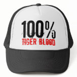 100% Tiger Blood Trucker Hat