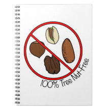 100% Tree Nut Free Journals