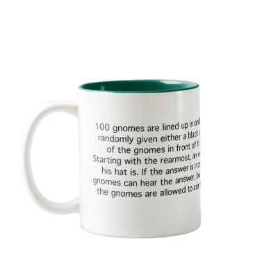 100 Unfortunate Gnomes Mug by puzzledgear
