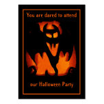 100 Vampire Bat Jack O' Lantern Halloween Invites Business Card Templates