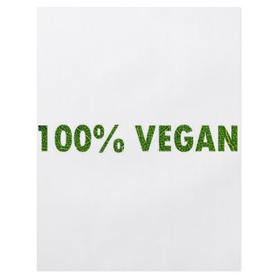 100% Vegan Flyers by RescueCat