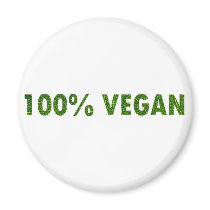 100% Vegan Magnets