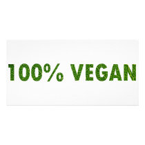 100% Vegan Photo Cards