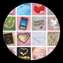 100 Ways to say I love you stickers