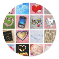 100 Ways to say I love you Stickers
