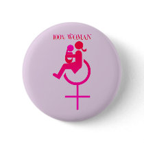 100% woman - Disability Awareness buttons