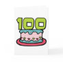 100 Year Old Birthday Cake Greeting Cards