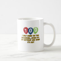 100 year old birthday designs coffee mugs