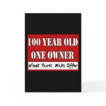 100 Year Old, One Owner - Needs Parts, Make Offer Greeting Card