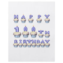 100 Years Old Personalized Flyer