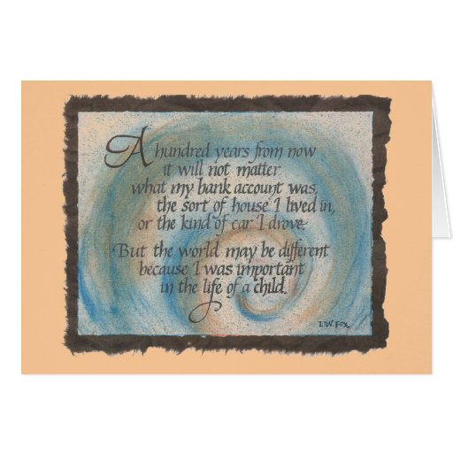 100 Years Thank You Card