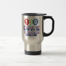 100th birthday designs coffee mugs