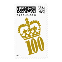 100th Birthday - Number – Hundred Postage Stamps