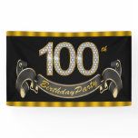 100th Birthday Party Banner