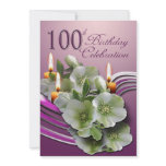 100th Birthday Party Invitation