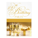 100th Birthday Party Personalized Invitation