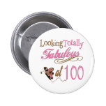 100th birthday pin